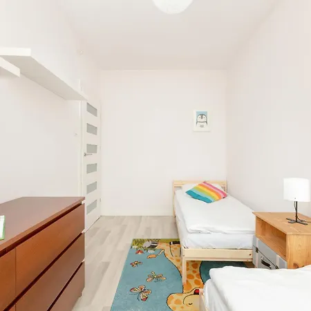 Pastel & Cozy With A Spacious Terrace In By Renters Apartment